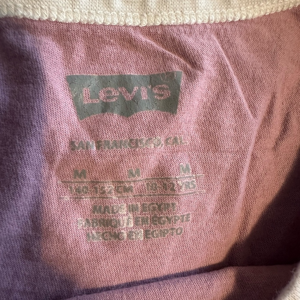 Levi's Pink Kids T-Shirt - Picture 2 of 4